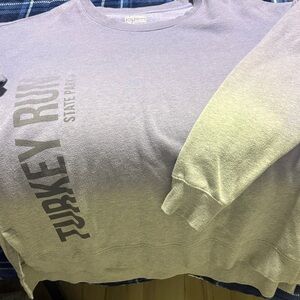 Turkey Run State Park Indiana Ombré sweatshirt